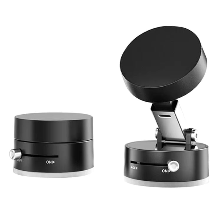 Vacuum Magnetic Suction Phone Holder – Foldable, 360° Rotatable & Works Everywhere!