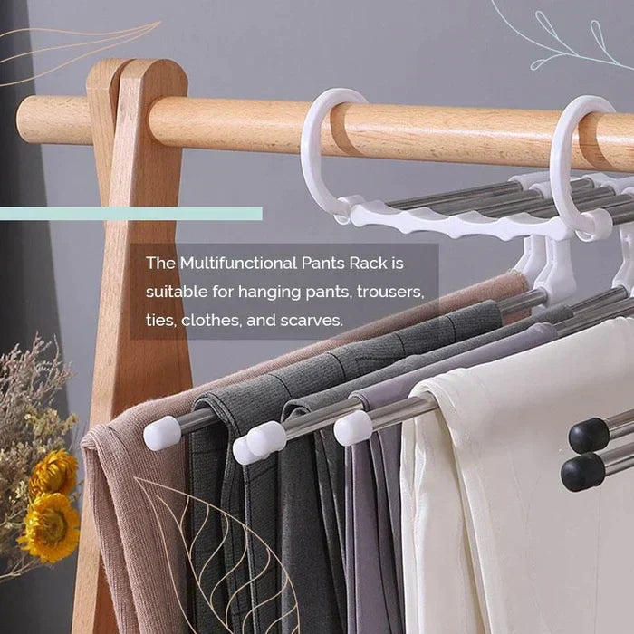 ๐โจ Multifunctional Trouser Rack โ Space-Saving and Practical ๐๐