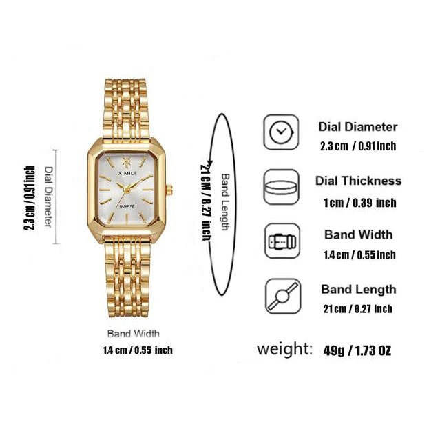 Elegant Square Dial Watch