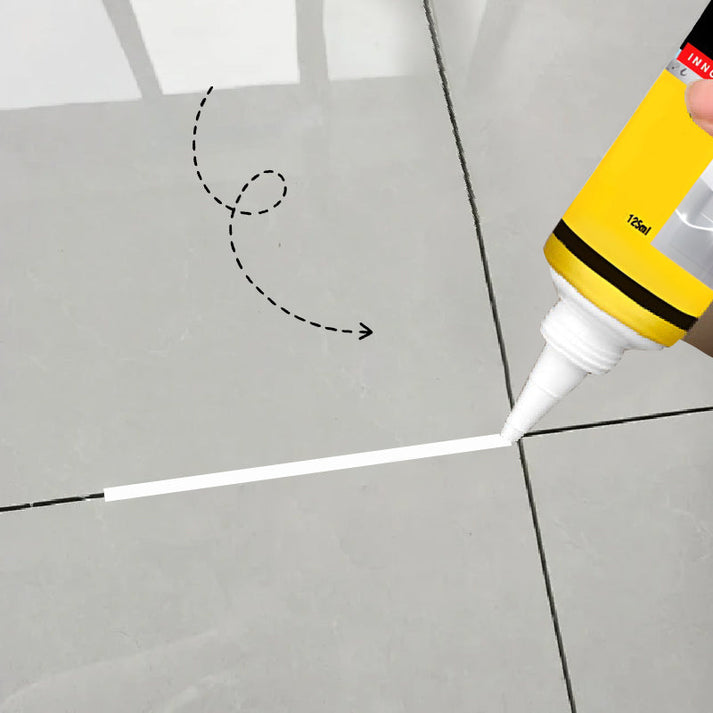 ✨Buy 1 Get 1 Free✨Multifunctional Waterproof White Caulk with Scraper🛠️🧱