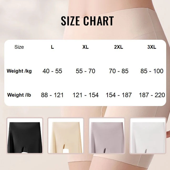 ๐ High-waisted women's silk satin underwear with tummy control and hip-lifting effect ๐๐ฟ ( BUY 1 GET 1 FREE)