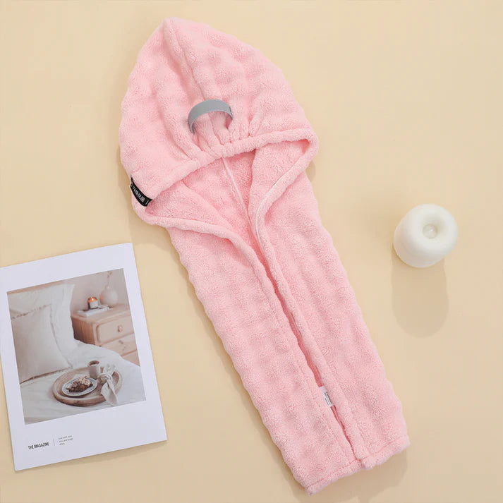🛁Large Hair Towel with Secure Strap for Women | 🔥Buy 1 Get 1 Free🔥