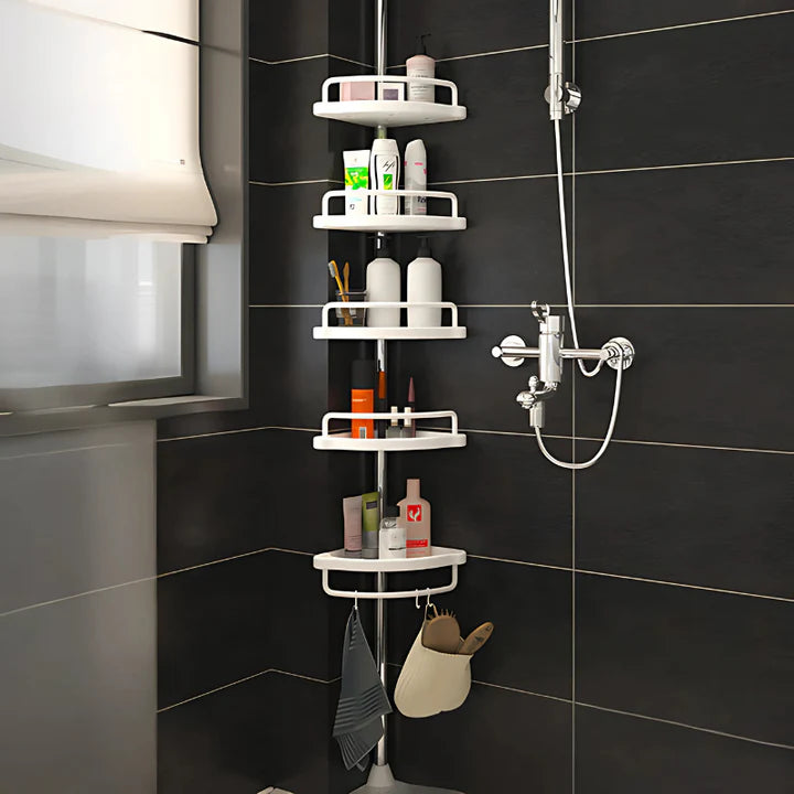Globetrek° AdjustableRack: Extendable bathroom organizer, adjustable rack