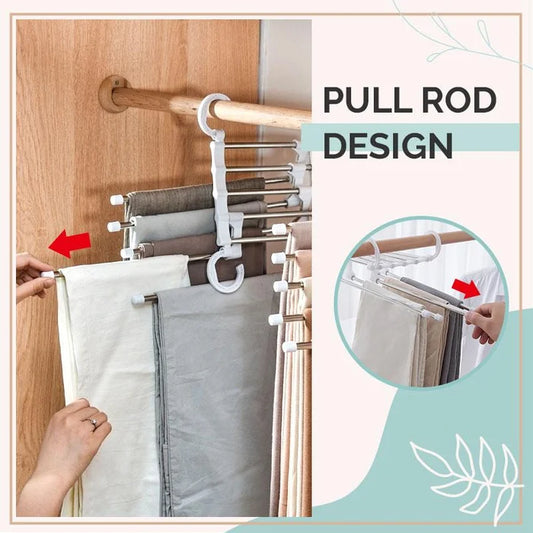 👑✨ Multifunctional Trouser Rack – Space-Saving and Practical 🌟🏆
