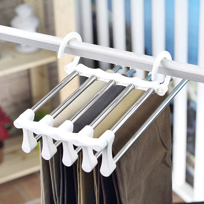 👑✨ Multifunctional Trouser Rack – Space-Saving and Practical 🌟🏆