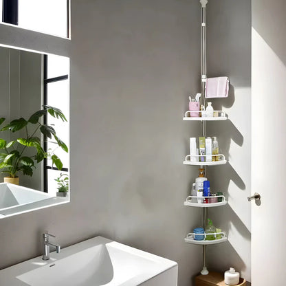 Globetrek° AdjustableRack: Extendable bathroom organizer, adjustable rack