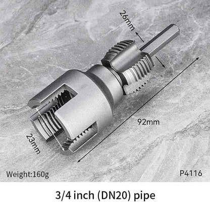 Woyuosn Dual Function Pipe Threader for 1/2″ & 3/4″ | Pack Of 3