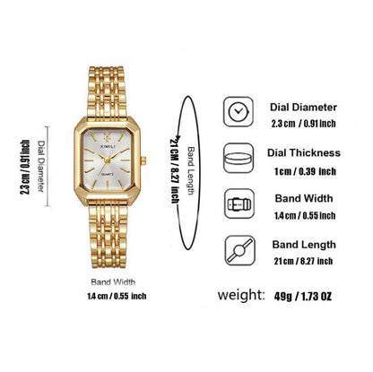 Elegant Square Dial Watch