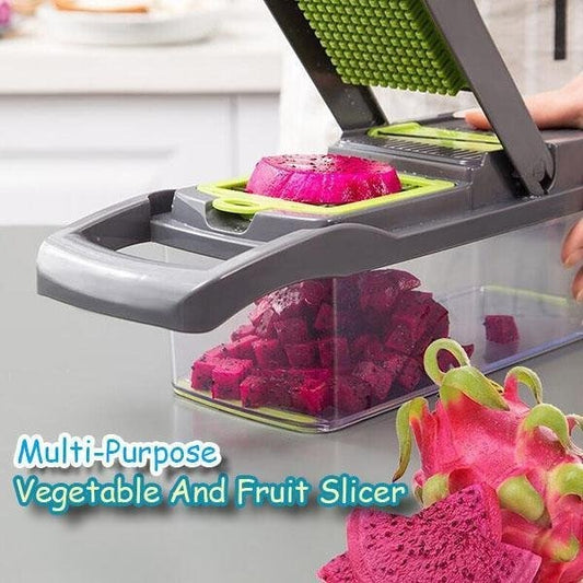 🎊 16-piece set 🎊 🎊 Multi-functional fruit and vegetable slicer