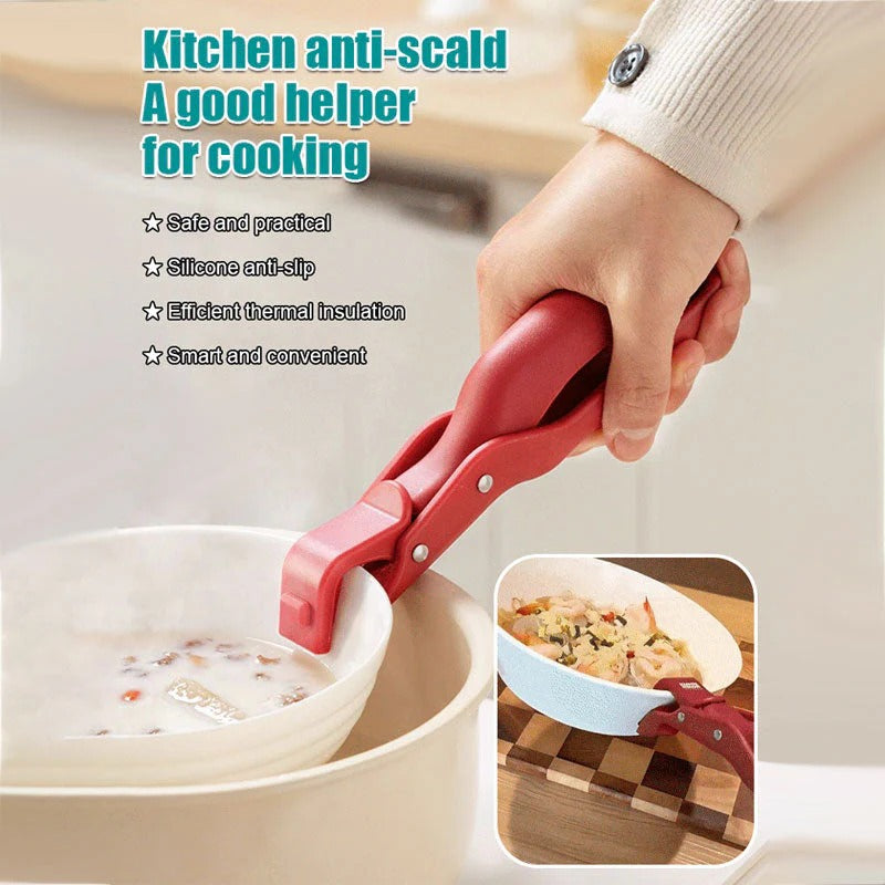 🎁Multi-Purpose Anti-Scald Bowl Holder Clip for Kitchen | 🔥 Buy 1 Get 1 Free 🔥