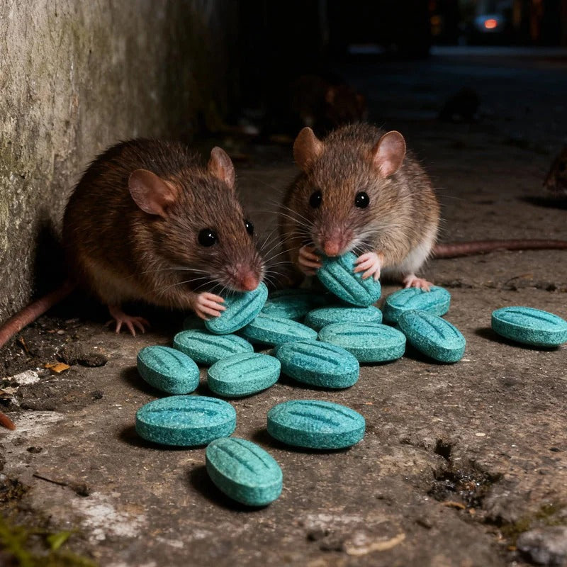 High-potency rodent bait