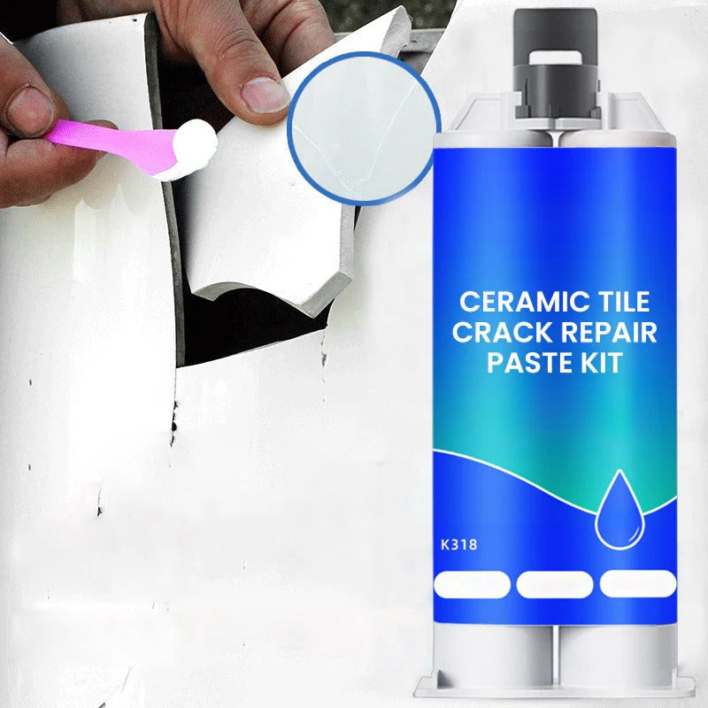 🪒PVZXR® Worry-Free Helper🏗！Ceramic Tile Crack Repair Paste Kit