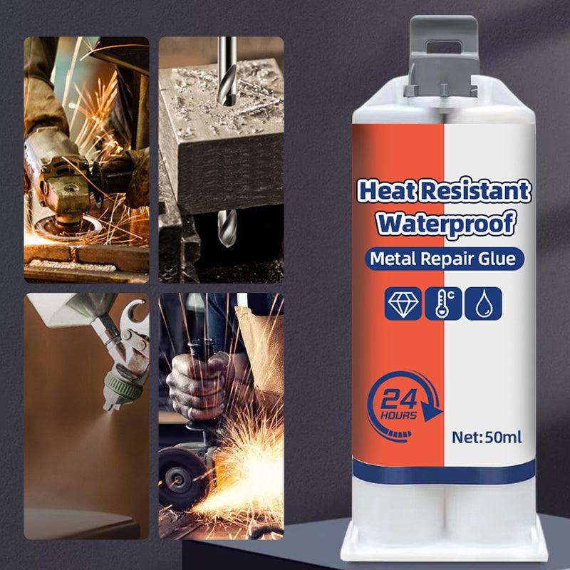 ⏰Heat Resistant Waterproof Metal Repair Glue
