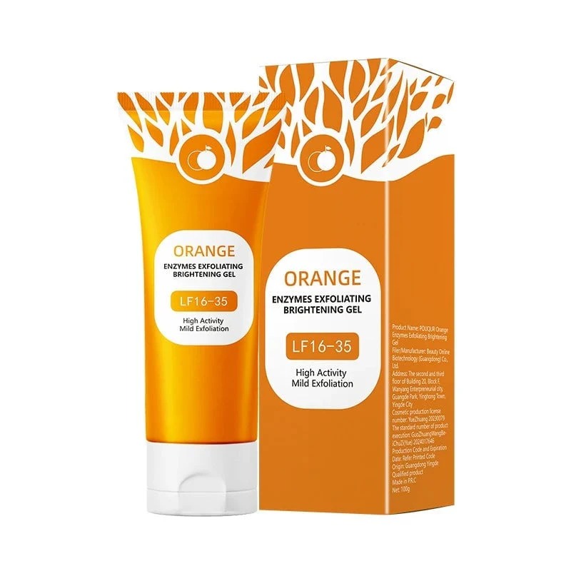 🔥LAST DAY SALE🔥Orange Enzyme Active Mild Body Exfoliator – Radiant Skin with Orange Extract🍊🫧