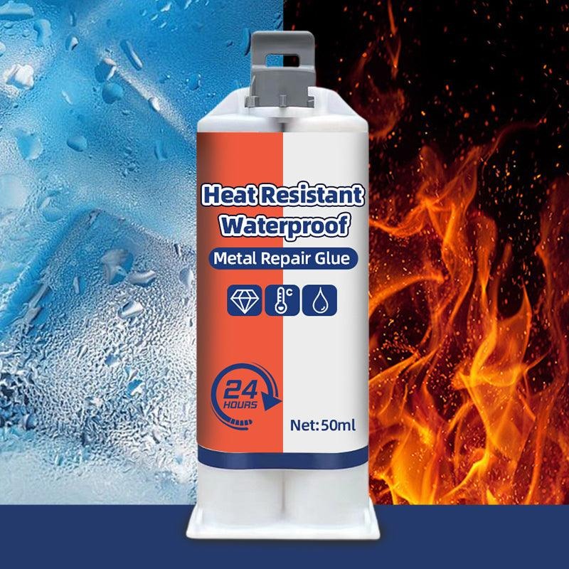 ⏰Heat Resistant Waterproof Metal Repair Glue