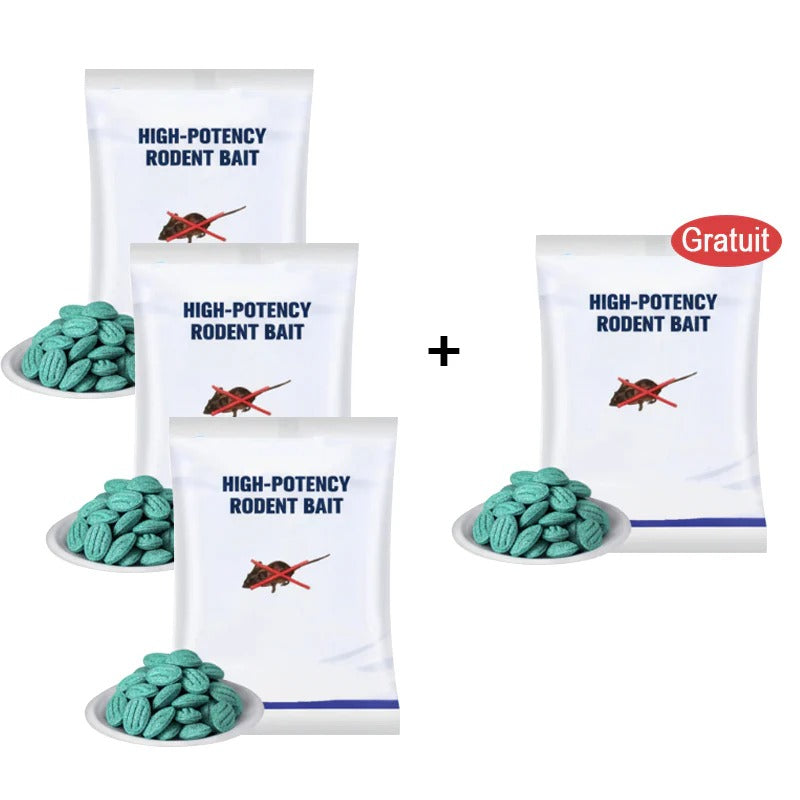 High-potency rodent bait