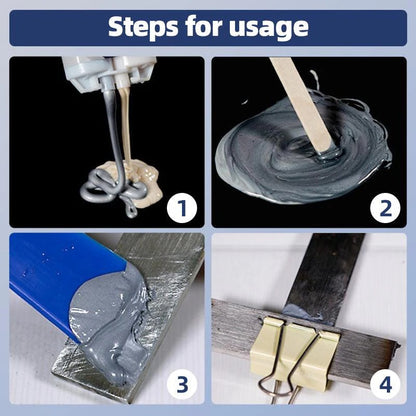 ⏰Heat Resistant Waterproof Metal Repair Glue