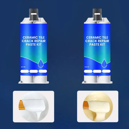 🪒PVZXR® Worry-Free Helper🏗！Ceramic Tile Crack Repair Paste Kit