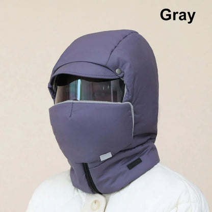 ❄️Winter Offer🍂 - Windproof, fully covering outdoor riding mask with goggles