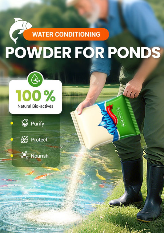 500g Premium Pond Care Powder | Water Clarifier & Algae Control 🐟