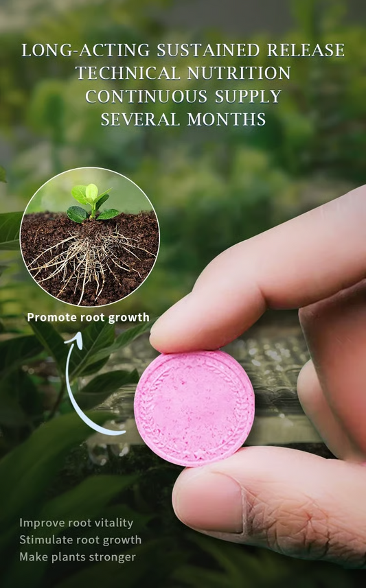 🔥2025 Hot Sale 50%OFF 🌞Home Gardening Universal Slow-Release Tablet Organic Fertilizer