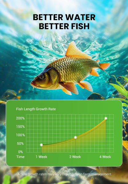 500g Premium Pond Care Powder | Water Clarifier & Algae Control 🐟