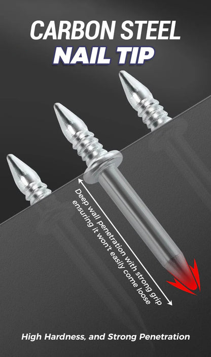 Double-Head Skirting Thread Seamless Nail🛠️ | Pack of 100