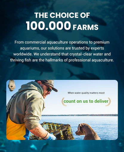 500g Premium Pond Care Powder | Water Clarifier & Algae Control 🐟