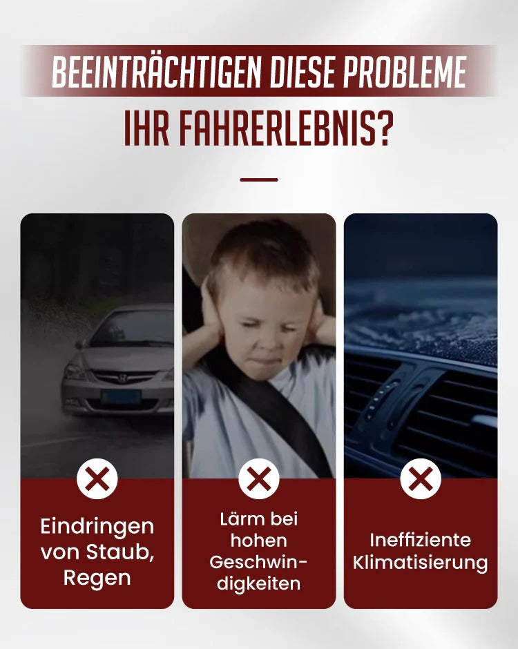 🧷Dustproof rubber sealing tape for noise reduction in cars