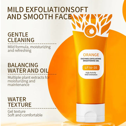 🔥LAST DAY SALE🔥Orange Enzyme Active Mild Body Exfoliator – Radiant Skin with Orange Extract🍊🫧