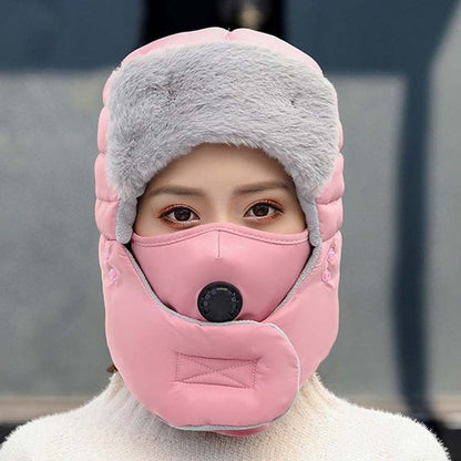 💖Thermal Hat with Detachable Breathing-Valve Mask