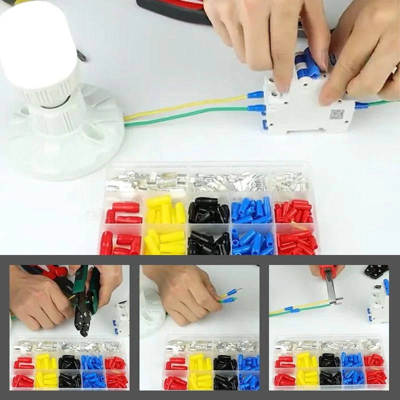 260pcs Durable Copper Terminal Blocks