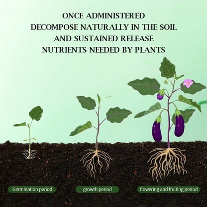 🔥2025 Hot Sale 50%OFF 🌞Home Gardening Universal Slow-Release Tablet Organic Fertilizer
