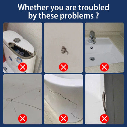 🪒PVZXR® Worry-Free Helper🏗！Ceramic Tile Crack Repair Paste Kit