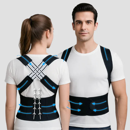 Adjustable Back Posture Corrector Belt for Men and Women