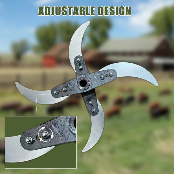 ✨🧑‍🔧Household Farming Grass Shredder Knife Blades