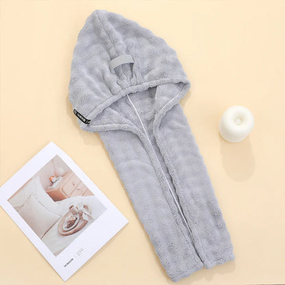 🛁Large Hair Towel with Secure Strap for Women | 🔥Buy 1 Get 1 Free🔥