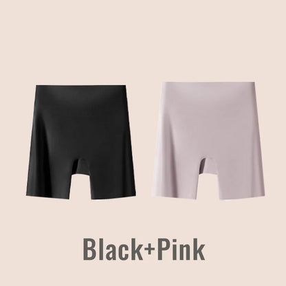 🏆 High-waisted women's silk satin underwear with tummy control and hip-lifting effect 👑🌿  ( BUY 1 GET 1 FREE)