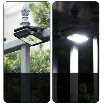 💡 Outdoor solar lamp with clip and motion sensor 🔥
