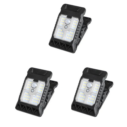 💡 Outdoor solar lamp with clip and motion sensor 🔥