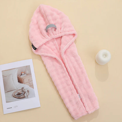 🛁Large Hair Towel with Secure Strap for Women | 🔥Buy 1 Get 1 Free🔥