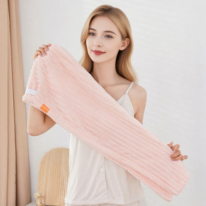 🛁Large Hair Towel with Secure Strap for Women | 🔥Buy 1 Get 1 Free🔥