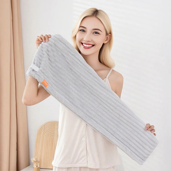 🛁Large Hair Towel with Secure Strap for Women | 🔥Buy 1 Get 1 Free🔥