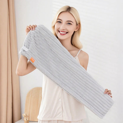 🛁Large Hair Towel with Secure Strap for Women | 🔥Buy 1 Get 1 Free🔥