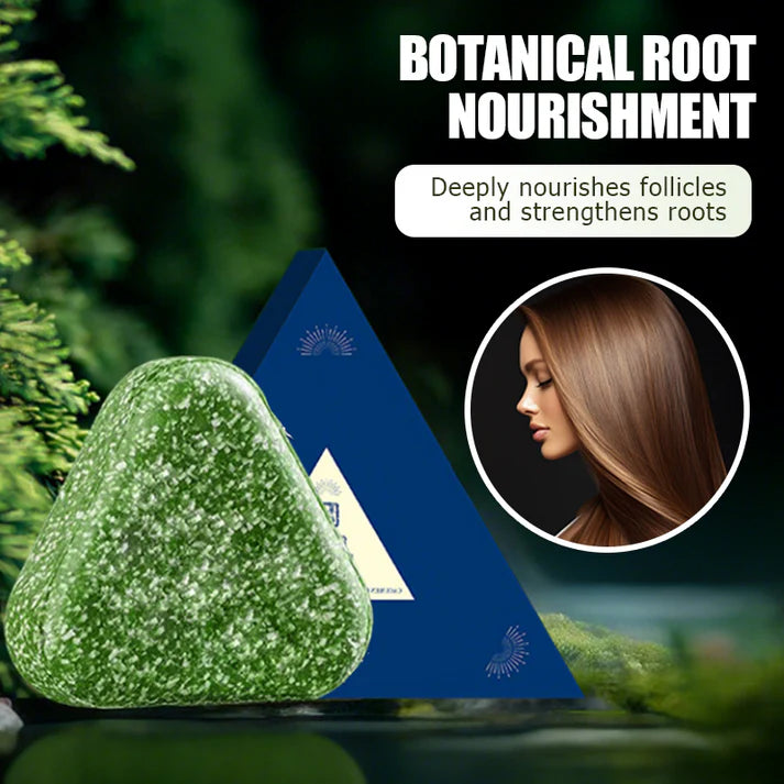 🧼 Strengthening Solid Shampoo – Botanical Formula for Balanced Scalp, Volume & Less Breakage | 🔥Buy 1 Get 1 Free 🔥