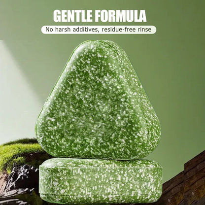 🧼 Strengthening Solid Shampoo – Botanical Formula for Balanced Scalp, Volume & Less Breakage | 🔥Buy 1 Get 1 Free 🔥