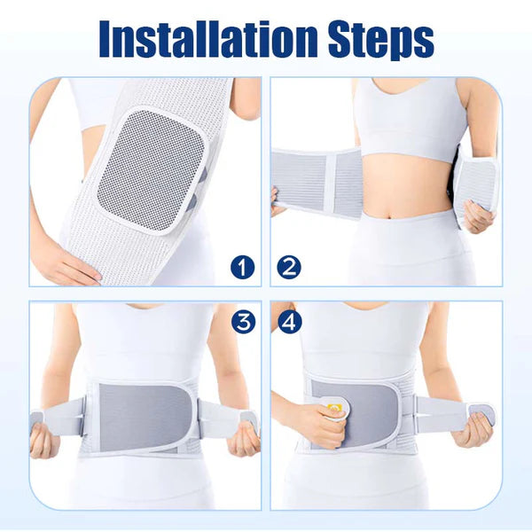 Lumbar support belt