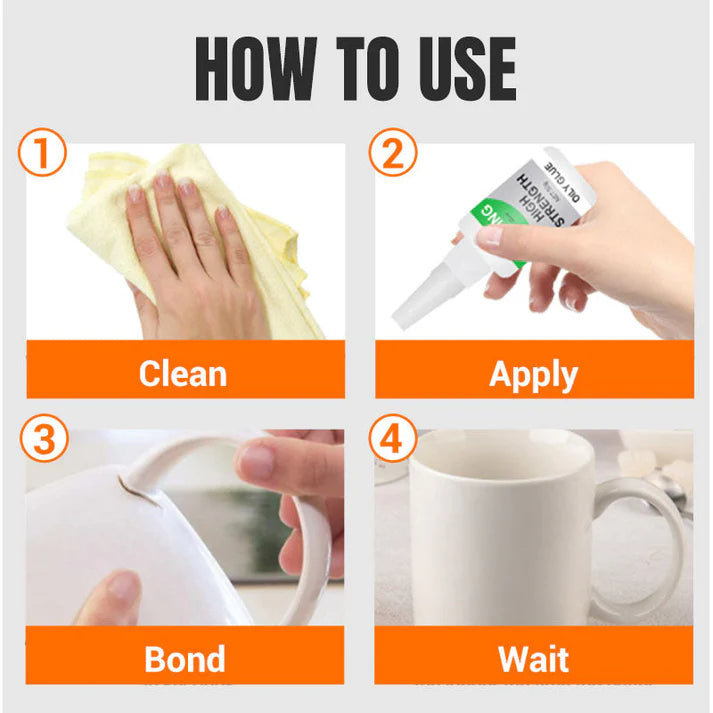 Welding High-Strength Oily Glue