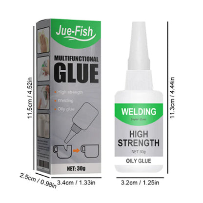 Welding High-Strength Oily Glue