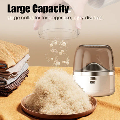 🧶 NOW 50% OFF! ✨Portable rechargeable fabric scraper - 3 speed settings with LED light for maintaining sweaters and upholstery 🔋✨